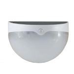 Aplica solara LED decorativa 200 lm cu senzor de miscare, IP65, 24 LED SMD