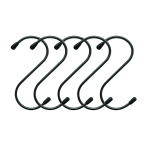 Set 5 cârlige în formă de S din oțel inoxidabil, 7 cm, pentru organizare