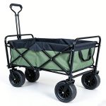 Carucior pliabil pentru gradina Procart 98x60x98 cm, 80 kg, otel, husa textila