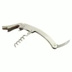 Tirbușon Dreko din metal, multifuncțional, 15 cm, cu cuțit pentru folie