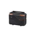 Geantă cosmetice de călătorie Leziter TraveLux Urban, capac dur, 10L, negru