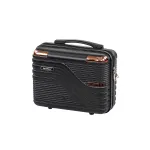 Valiză mică de mână Leziter TraveLux Urban, ABS rigid, 28x36x16 cm, negru