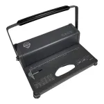 Aparat profesional de îndosariat A4, 450 coli, perforare 12 coli, 46 găuri