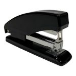 Capsator de birou Bright Office 24/6, manual, negru, capacitate 30 coli