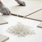 Distanțieri tip cruce 1,5 mm pentru gresie și faianță, set 100 bucăți Procart