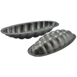 Formă pentru cozonac împletit din oțel, antiaderentă, 38,5 × 16,7 cm