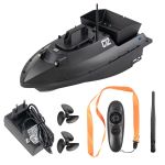 Barcă de nădire Leziter C12 cu backloader, 2,5 kg, rază 600 m, negru