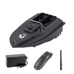 Barcă de nădire Leziter X1 neagră, compartiment dublu, 500 m, 1,5 kg