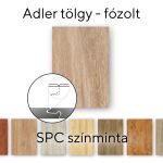 Eșantion parchet vinil SPC Leziter Adler Stejar – mostră culoare 30×18 cm