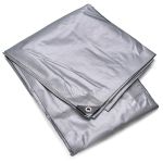 Prelată impermeabilă 6x8 m, 210 g/mp, cu protecție UV+ și inele metalice