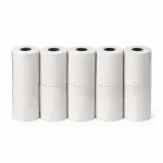 Set 10 role hârtie termică 57 mm x 18 m pentru casă de marcat (48 g/mp)