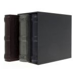 Set 3 albume foto Elegance 10x15, 600 poze, piele eco, cu cutie decorativă