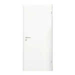 Blat ușă interior Leziter CPL alb 100x210 cm, deschidere dreapta, broască BB