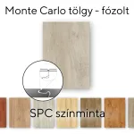 Eșantion parchet vinil SPC Leziter Monte Carlo Oak 30×18 cm, efect stejar