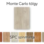 Eșantion parchet vinil SPC Leziter Monte Carlo Oak, 30×18 cm