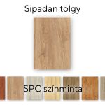 Mostră parchet SPC Leziter Sipadan Oak (stejar) 30x18 cm, vinil rigid