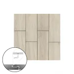 Pardoseală vinil SPC Leziter Monte Carlo Oak 1220x180x5 mm, AC4/32, IXPE