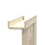 Toc ușă reglabil Leziter 140-160 mm, Stejar Sonoma, 90 cm, Dreapta (complet)