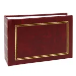 Album foto clasic visiniu 10x15 cm, 100 fotografii, tip carte, landscape