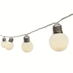Ghirlandă LED cu 20 becuri, lumină alb cald, 9,5 m (cablul total 14,5 m)