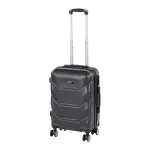Valiză de cabină Leziter TravelLux Max hard top, roți detașabile, 35x55x20 cm, neagră