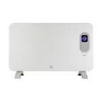 Radiator smart WiFi 1000W cu termostat, IPX4, LCD touch și temporizator Home
