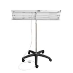 Lampă bactericidă UVC 55W orientabilă, cu stativ mobil și înălțime reglabilă 100–190 cm