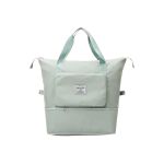 Geantă pliabilă Leziter Peggy pentru femei, verde, impermeabilă și extensibilă