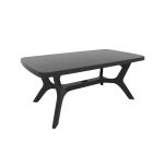 Curver Masă de grădină din plastic Baltimore, grafit