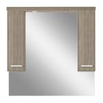 Dulap baie cu oglindă Leziter Nerva 105 cm, suspendat, finisaj ulm Rauna