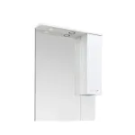 Dulap baie cu oglindă Leziter Vanessa 75, suspendat, alb, cu iluminare LED