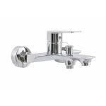 Robinet de umplere cadă Leziter Auri, montaj pe perete, crom lucios