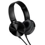 Căști pliabile Leziter Drici cu microfon și sunet stereo, Extra Bass