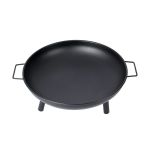 Groapă de foc portabilă Leziter pentru camping și curte, din oțel, 2,3 kg