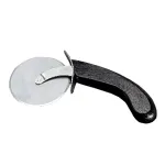 Tăietor de pizza Mirpol din oțel inoxidabil cu mâner ergonomic din lemn