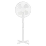 Ventilator pe picior Leziter Breeze, 45 W, diametru 43 cm, 3 viteze, alb