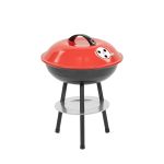 Grătar tip ceainic Leziter pentru grădină, pe cărbuni, cu capac și ventilație, 36 cm