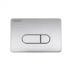 Placă de acționare WC Kerra Pacific, cromată, dublă comandă, pentru K-50 Slim
