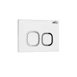 Placă de toaletă Leziter Roya 083, albă, din ABS – 246 x 165 mm