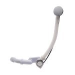 Sifon de scurgere pentru baie Leziter click-clack, 60 mm, finisaj cromat