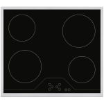 Homefort Plită ceramică încorporabilă HOMEFORT HFBK64T2B, cadru metalic, 6000 W, senzor tactil, blocare pentru copii,