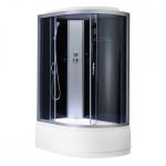 Cabină de duș Leziter Cora 120x80 cu tavă adâncă, montaj stânga