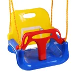 Leagan 3 in 1 pentru copii, cu brate ajustabile 115-200 cm si sezut confortabil