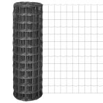 Euro gard, gri, 10 x 1,2 m, oțel GartenMobel Dekor