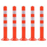 Baliză control trafic, 5 buc., plastic, 75 cm GartenMobel Dekor