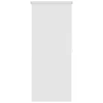 Roletă perdea de duș 80x240 cm Alb GartenMobel Dekor