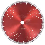 Disc diamantat de tăiere cu segmente turbo și găuri oțel 300 mm GartenMobel Dekor