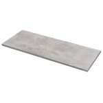 Blat de bucătărie Leziter 220x60x3,8 cm, HPL 38 mm, efect beton