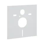 Leziter garnitură izolare fonică pentru WC și bideu, 10 mm, 418x398 mm