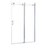 Ușă de duș tip rulou Leziter 130x195 cm, sticlă securizată 8 mm